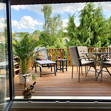 Terrassenwohnung Mit Gartenblick Solingen Exterior foto