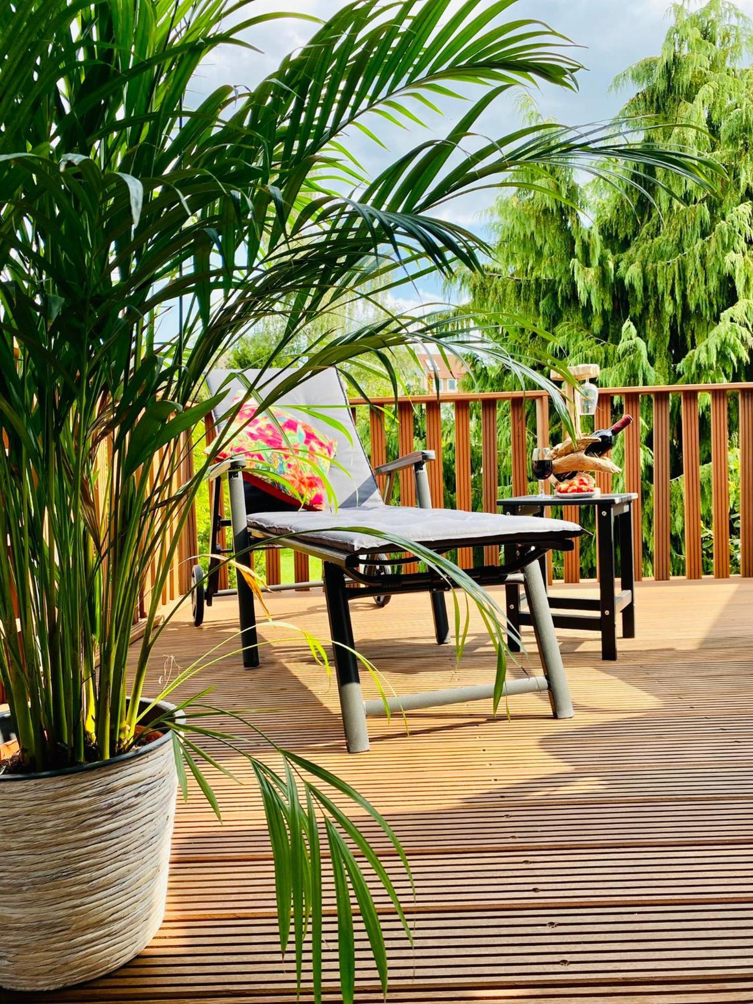 Terrassenwohnung Mit Gartenblick Solingen Exterior foto